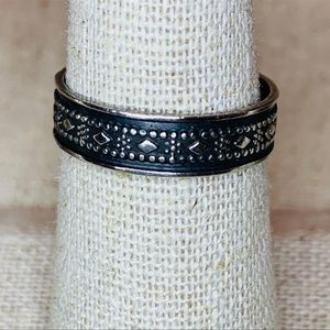 Vintage | Band | Sterling Silver Band | Whimsgoth | Festival | Boho